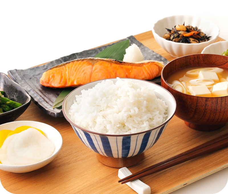 和食の朝食